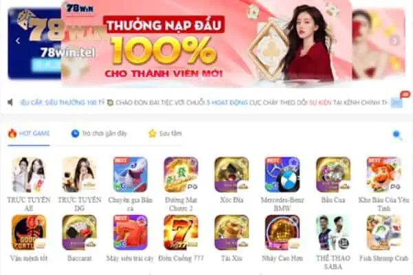 Bạn có thể chơi tài xỉu uy tín tại nhà cái trực tuyến 78win