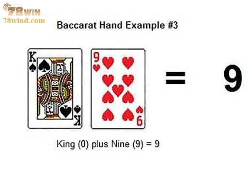 Cách tính điểm khi chơi bài baccarat