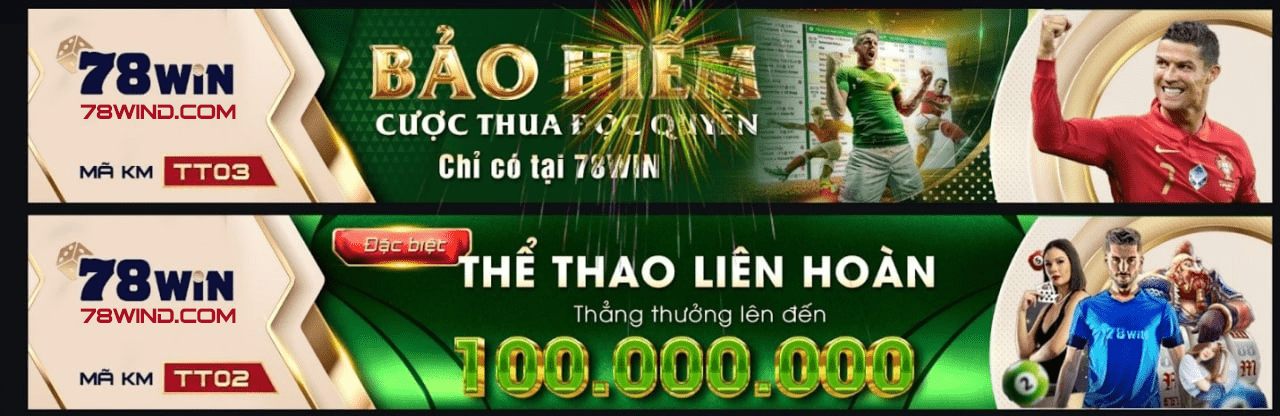 Khuyến mãi casino 78Win cho game cá cược thể thao