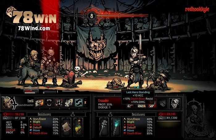 Darkest Dungeon sở hữu rất nhiều tính năng đến từ nhiều thể loại game khác nhau