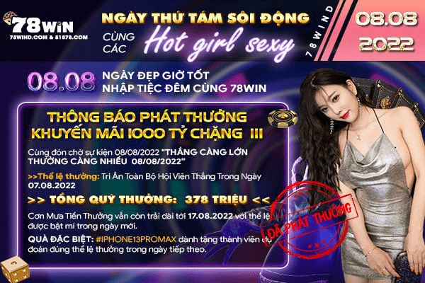 Khuyến mãi 1000 tỷ chặng 3 ngày thứ tám