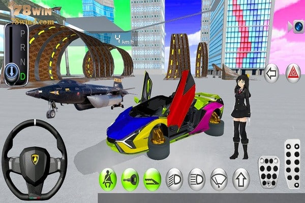 Cách tải bản hack, bản Mod cho Game 3D Driving Class