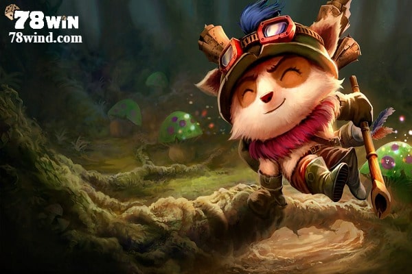 Teemo có khả năng thả diều bằng độc sát thương theo thời gian