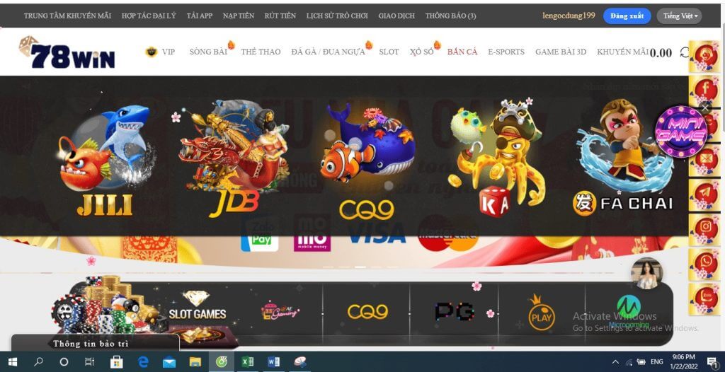 Cách tải game bắn cá online trên máy tính