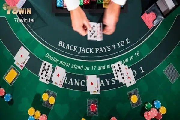 Cách chơi blackjack online 78win siêu dễ