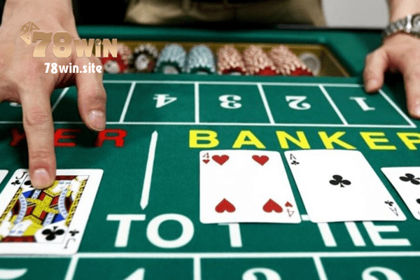 Game baccarat của nhà cái 78win có luật chơi rõ ràng, dễ hiểu