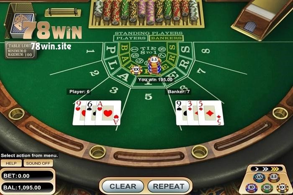 Người chơi mới cần biết luật chơi Baccarat online tại 78win