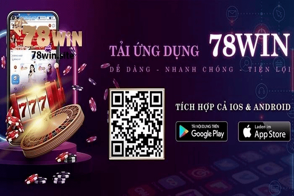 Thao tác tải game baccarat 78win rất đơn giản