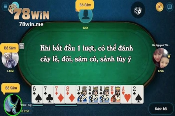 Sâm lốc là tựa game được nhiều người Việt yêu thích