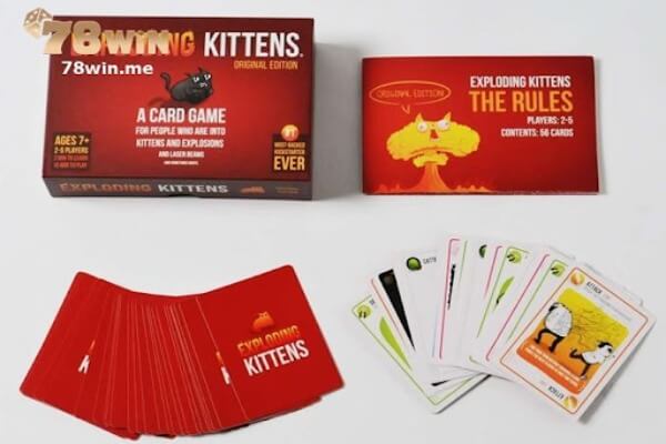 Mèo nổ là board game đang rất hot