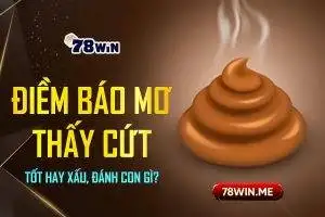 Điềm báo mơ thấy cứt tốt hay xấu, đánh con gì?