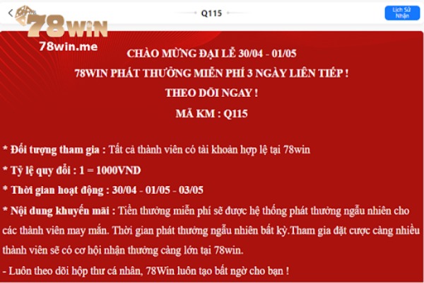 Bạn cần ghi nhớ quy tắc hoạt động của chương trình Q115