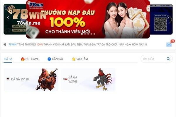 Bạn cần biết cách xem trực tiếp đá gà Thomo hôm nay tại 78win