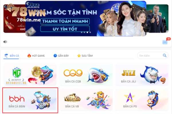 Bạn cần nghiên cứu để hiểu về sảnh bắn cá BBIN 78win