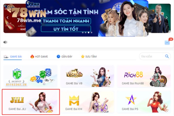 Bạn cần biết các yếu tố làm nên uy tín của sảnh game bài JILI 78win