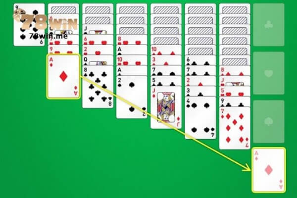 Cách chơi Solitaire tương đối đơn giản, dễ hiểu, dễ áp dụng