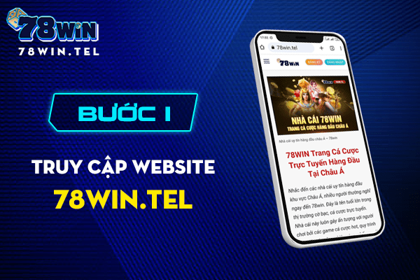 Truy cập website 78win.tel