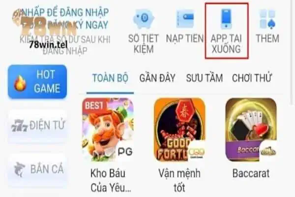 App đánh bài đổi tiền thật 78win được xem là lựa chọn hàng đầu cho cược thủ