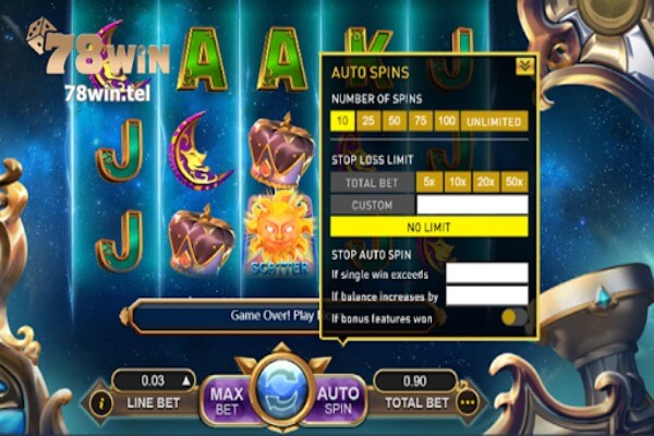 Lucky Tarot có giao diện 3D cực kỳ đẹp mắt