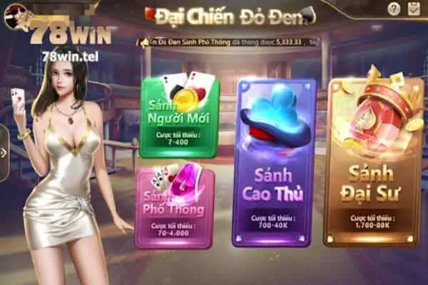 Hãy ghi nhớ các bước để chơi game Đại chiến đỏ đen 78win