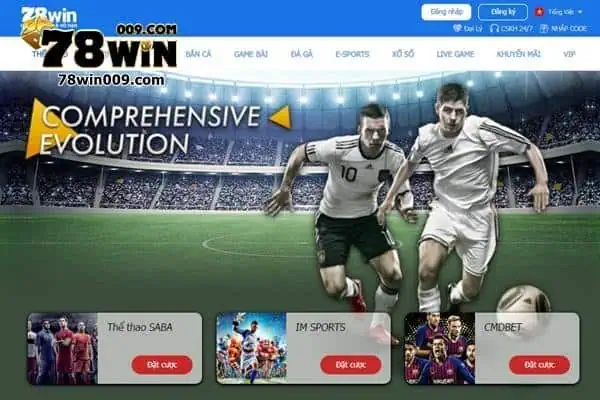 Bạn có thể chơi kèo chấp bóng đá tại nhà cái trực tuyến 78win