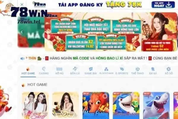 78win đang có nhiều khuyến mãi hấp dẫn trong tháng 02/2024