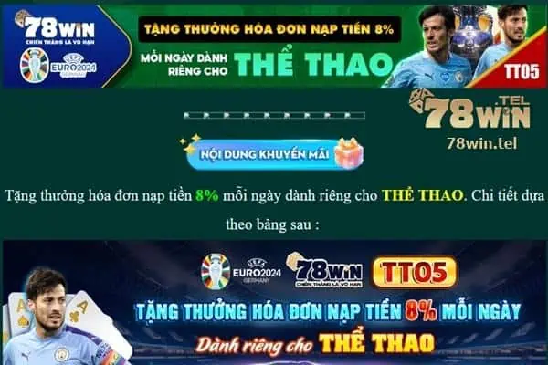 Người thích cá cược thể thao có thể lấy quà từ chương trình TT05