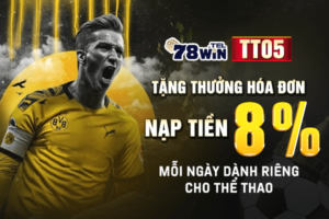 Tặng thưởng lên đến 8% cho hóa đơn nạp tiền thể thao