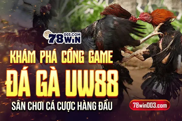 Khám phá cổng game đá gà UW88 - Sân chơi cá cược hàng đầu